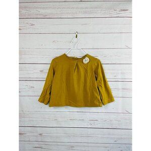 ZARA Baby Mustard Shirt 12-18 Months